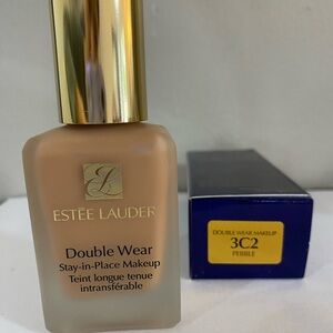 Estée Lauder double wear stay in place foundation 3C2 Pebble NIB